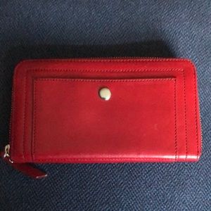 Red Danier Genuine Leather Wallet